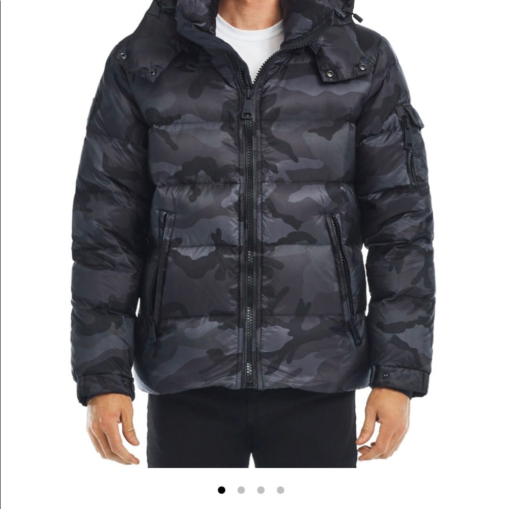 Sam. New York down camo jacket